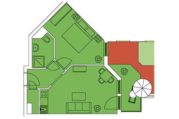 Haus Meeresblick - Ferienwohnung Strandnah A 1.07 Баабе Екстериор снимка